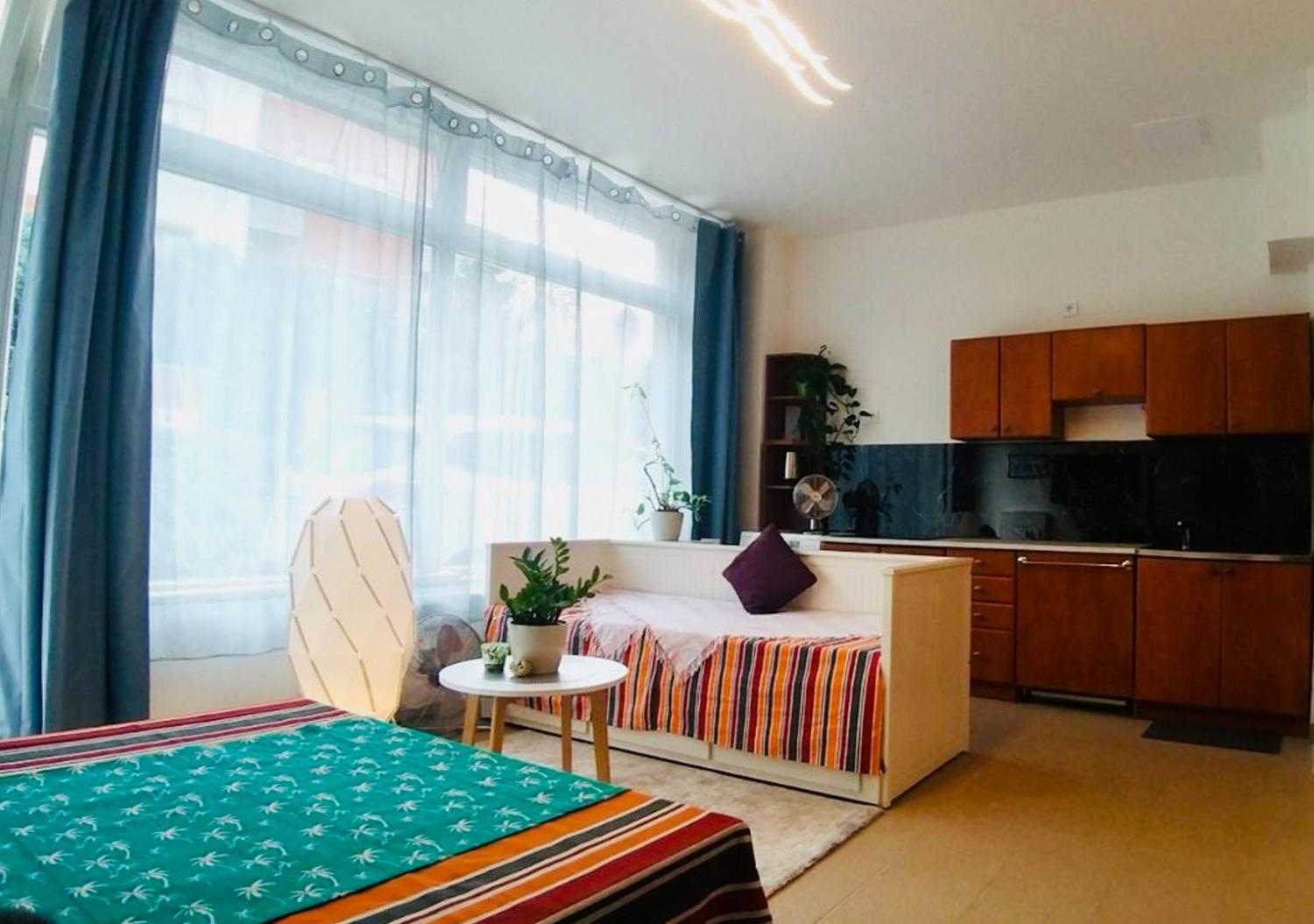Green Studio Praha 2 L Ground Floor Free Parking Exteriör bild